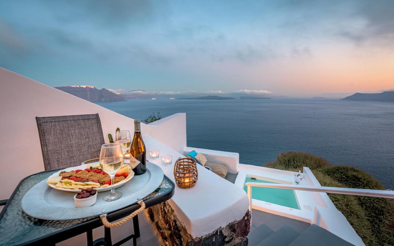 Amazing View Villa Oia With Jacuzzi Extérieur photo