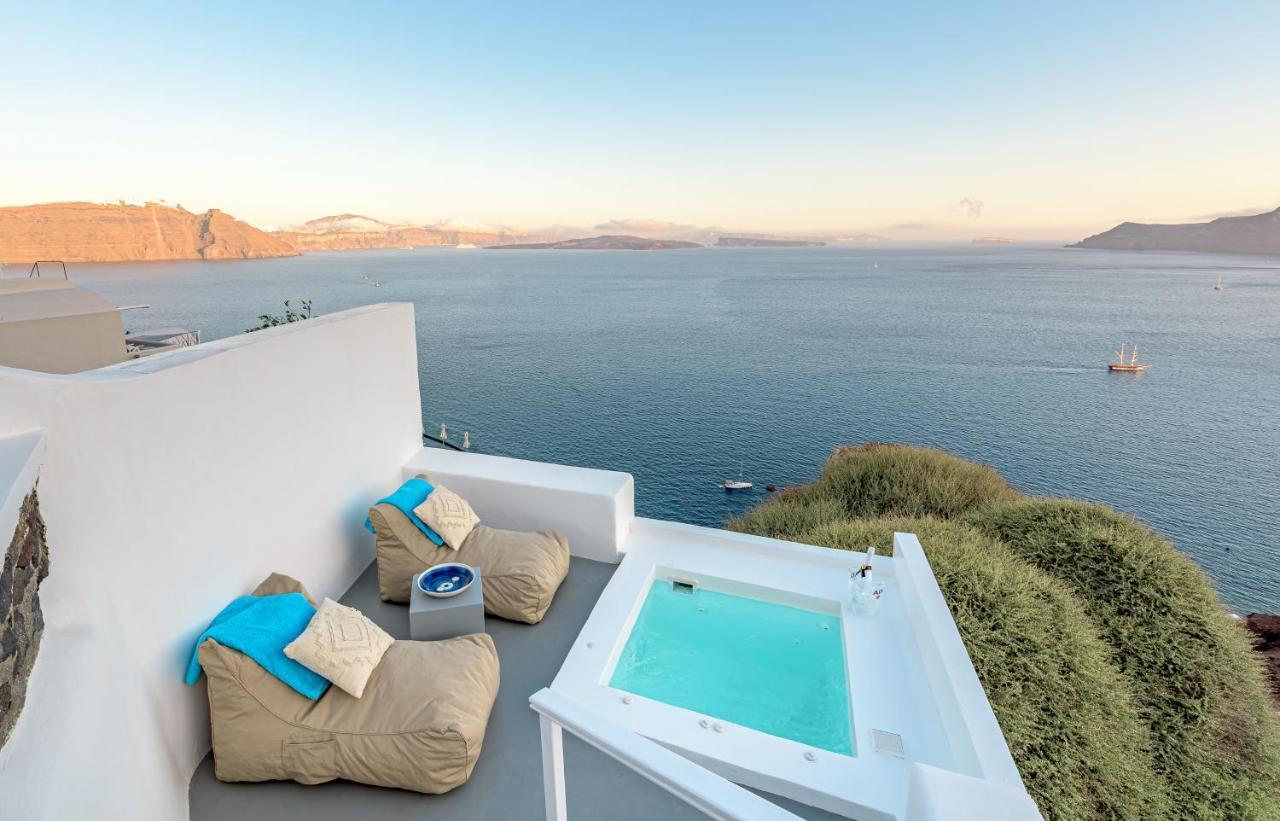 Amazing View Villa Oia With Jacuzzi Extérieur photo