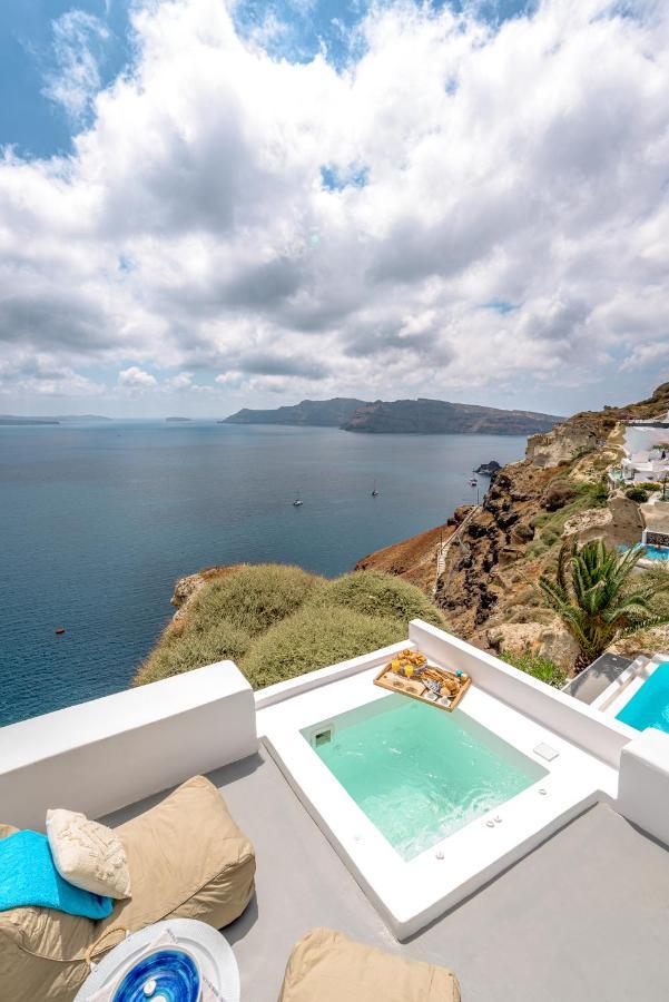 Amazing View Villa Oia With Jacuzzi Extérieur photo